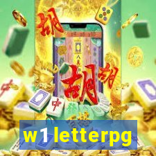 w1 letterpg